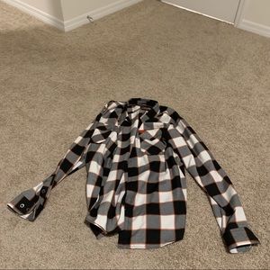 Dixxon black and orange flannel